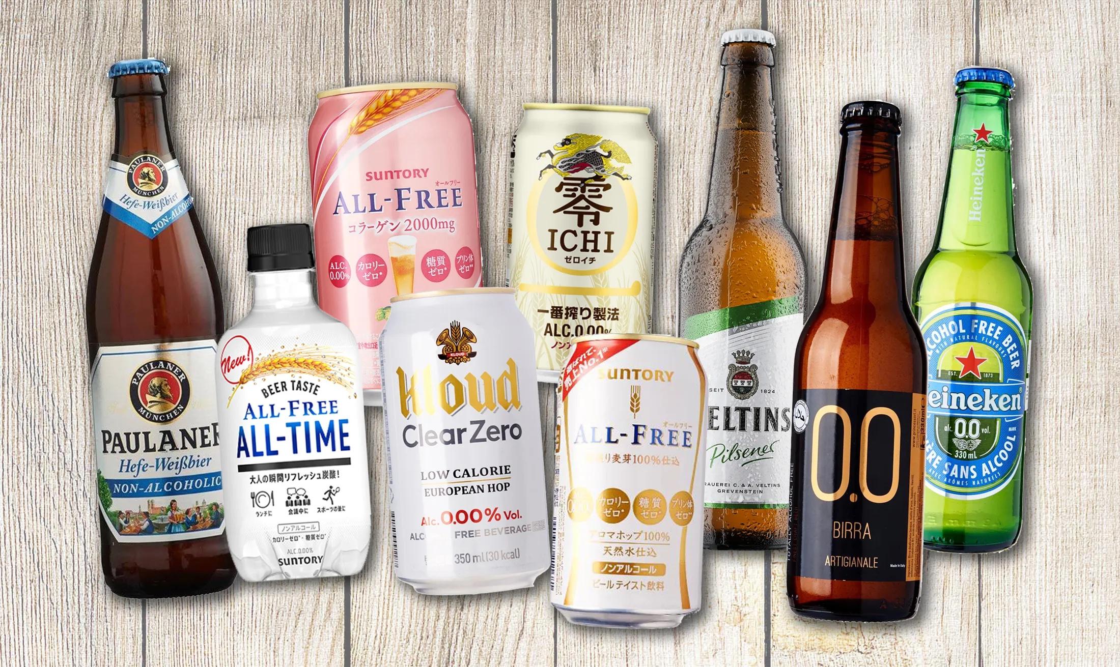 Cervejas sem álcool