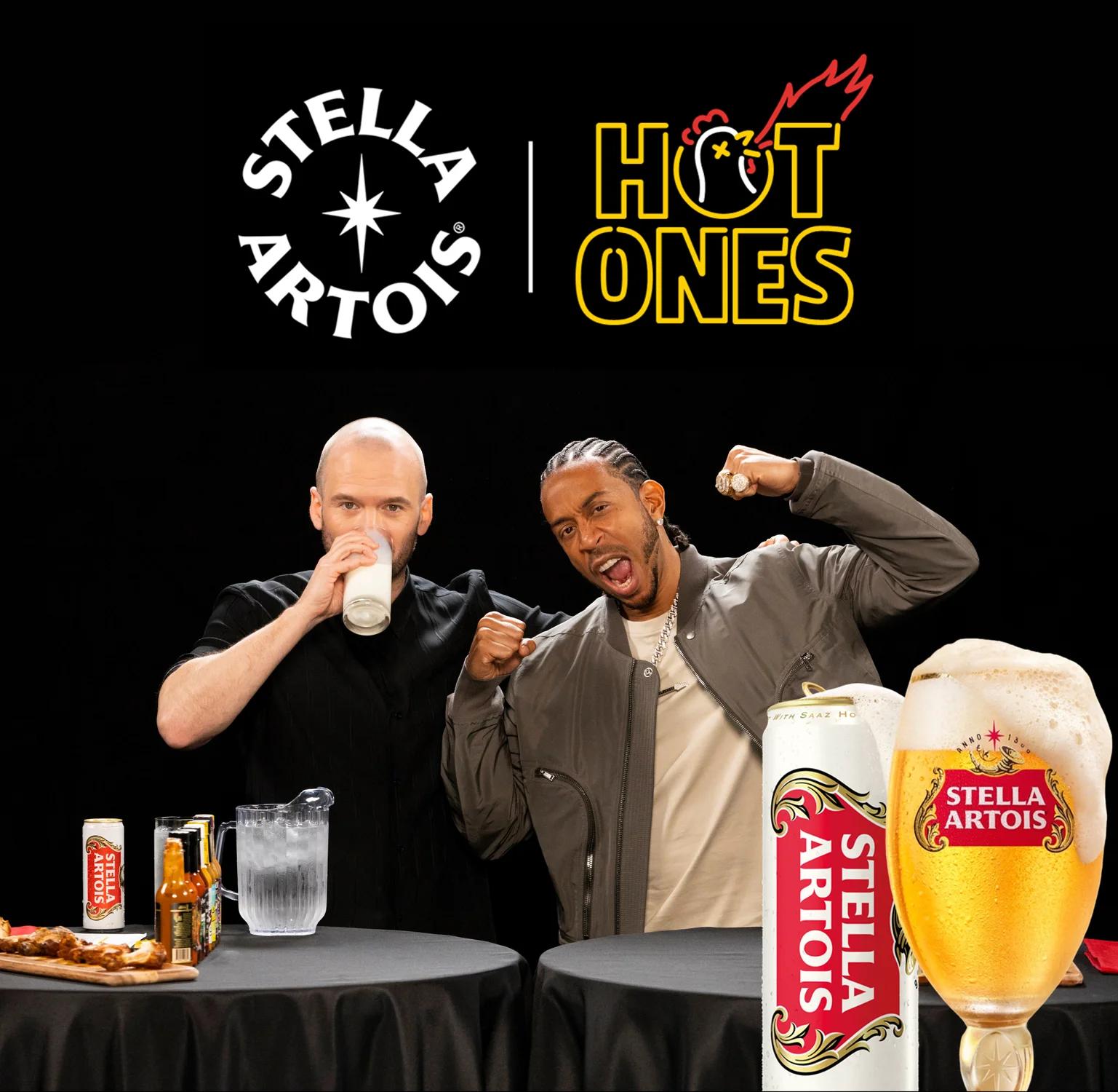 Stella Artois investe no Hot Ones