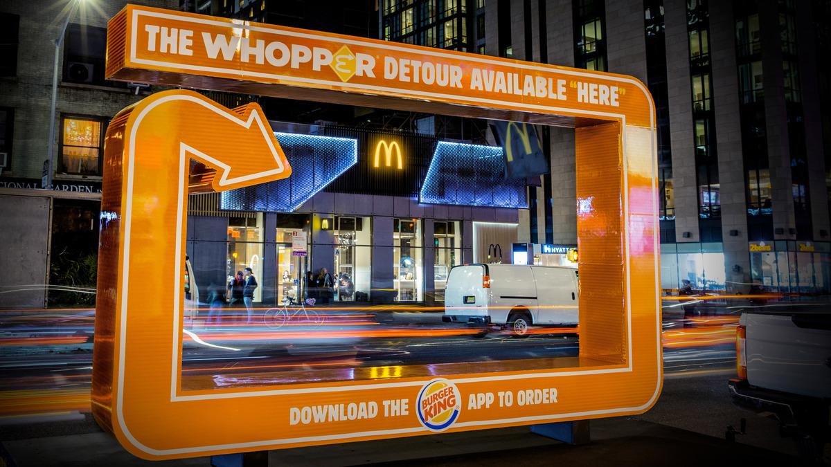 The-Whopper-Detour, estratégia de marketing do Burger King