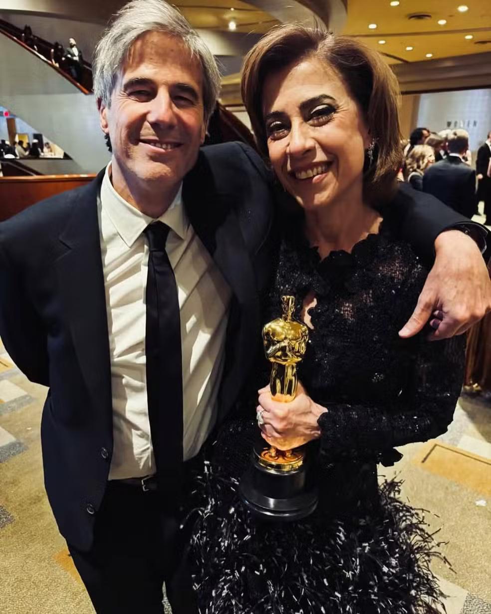 Walter Salles e Fernanda Torres no Oscar